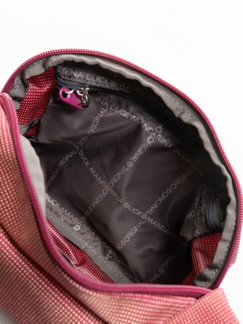 MD20 Small shoulder bag in fabric raspberry rose - Women’s Bags
