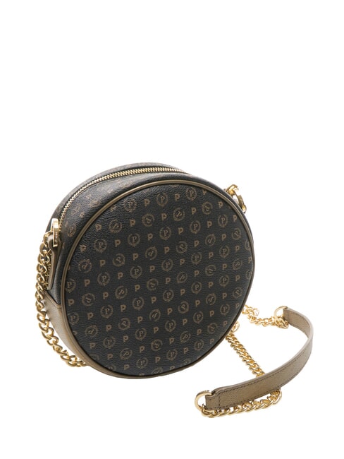 HERITAGE Mini round bag with chain black bronze - Women&rsquo;s Bags