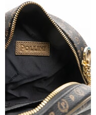 POLLINI HERITAGE Mini round bag with chain black bronze - Women&rsquo;s Bags - 5