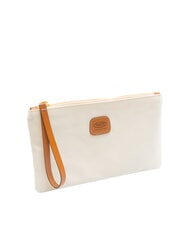 BRIC’S SORRENTO Canvas clutch bag with cuff PANNA - Women’s Bags - 2