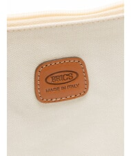 BRIC’S SORRENTO Canvas clutch bag with cuff PANNA - Women’s Bags - 3