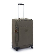 KIPLING DARCEY M Semi-rigid trolley medium size field green - Semi-rigid Trolley Cases - 3