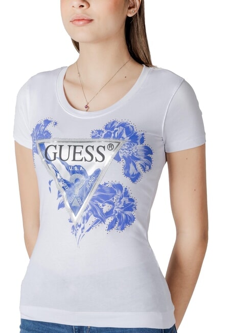 SS CN FLOWER Short-sleeved T-shirt purwhite - T-shirt