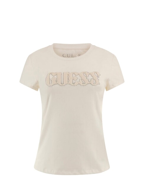 SS PONY HAIR R5 Cotton T-Shirt cremwhi - T-shirt