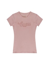 GUESS SS DOT LOGO R3  Short-sleeved T-shirt pink pearl - T-shirt - 4