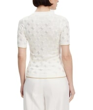 GUESS ROSIE 4G RN T-Shirt cremwhi - T-shirt - 2