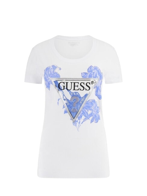 SS CN FLOWER Short-sleeved T-shirt purwhite - T-shirt