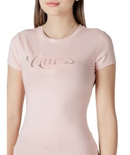 GUESS SS DOT LOGO R3  Short-sleeved T-shirt pink pearl - T-shirt - 3
