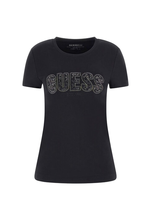 CN SS LOGO Short-sleeved T-shirt jetbla - T-shirt