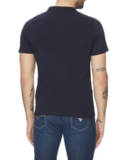 GUESS SS CN TRIANGLE Cotton T-Shirt smartblue - T-shirt - 2