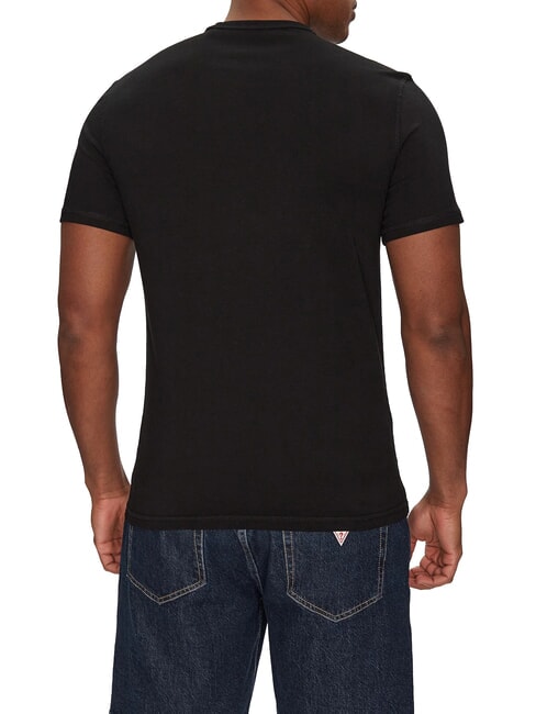 SS CN LOGO Cotton T-Shirt jetbla - T-shirt