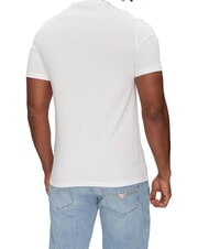 GUESS SS CN LOGO Cotton T-Shirt purwhite - T-shirt - 2