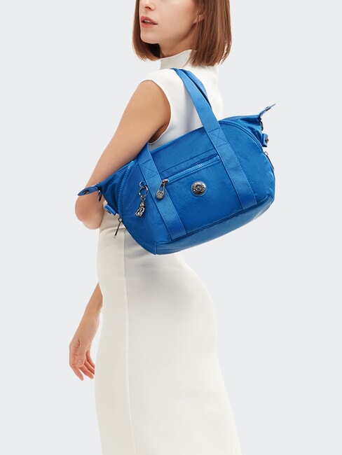 ART MINI Mini handbag satin blue - Women’s Bags