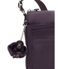 KIPLING SEBASTIAN Shoulder bag with pocket ultimate plum - Women’s Bags - 4