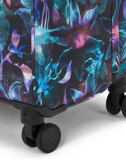 SPONTANEUS L Medium trolley spectral orchid - Semi-rigid Trolley Cases