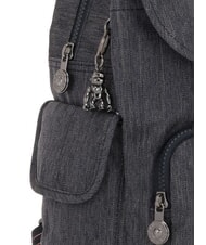 KIPLING CITY PACK S Denim backpack with pocket Active Denim - Women’s Bags - 4
