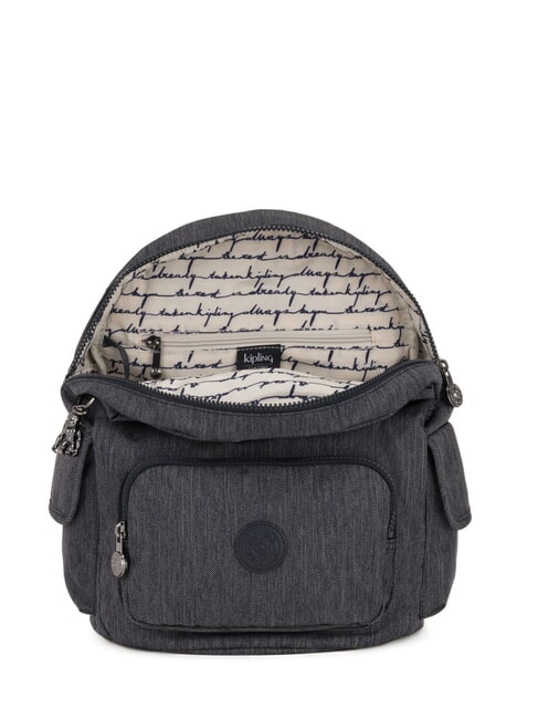 CITY PACK S Denim backpack with pocket Active Denim - Women’s Bags