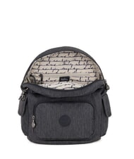 KIPLING CITY PACK S Denim backpack with pocket Active Denim - Women’s Bags - 5