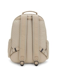 KIPLING SEOUL L 15 "laptop backpack signature beige embossed - Backpacks & School and Leisure - 4