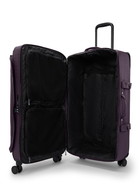 SPONTANEOUS Large size trolley ultimate plum - Semi-rigid Trolley Cases