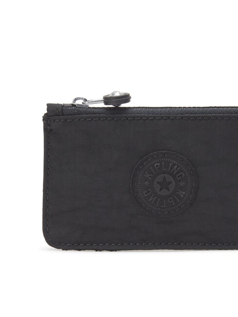 CAMILO Flat card holder with zip black noir - Women&rsquo;s Wallets