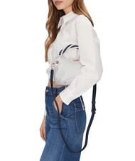 GUESS CRUISE Handbag, with shoulder strap white/navy - Women’s Bags - 4