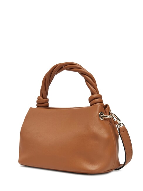 SANSA Mini Hand Bag, with shoulder strap COGNAC - Women’s Bags