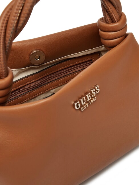 SANSA Mini Hand Bag, with shoulder strap COGNAC - Women’s Bags