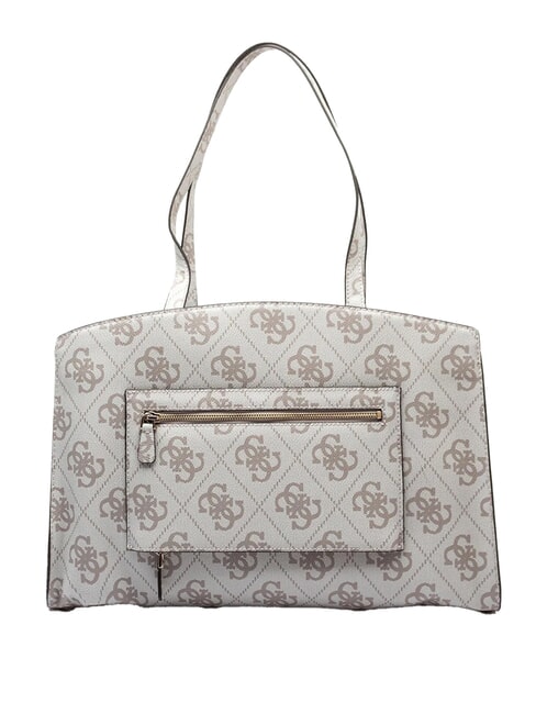 LORELEI Shoulder bag dark taupe logo - Women’s Bags