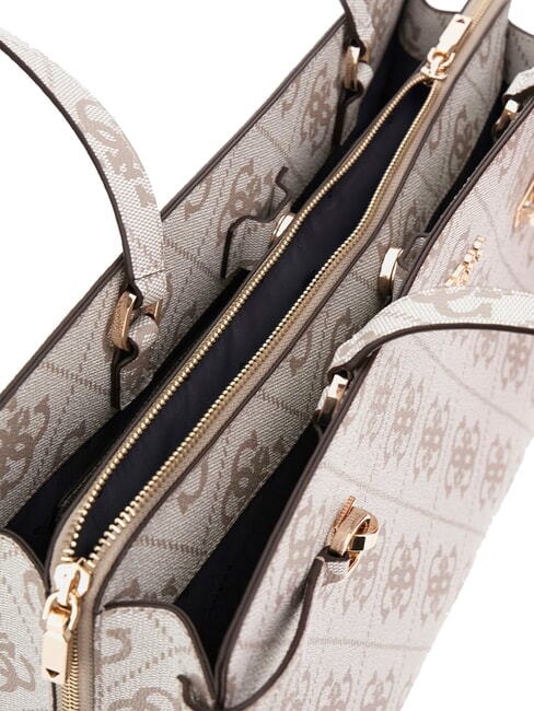 LORELEI Shoulder bag dark taupe logo - Women’s Bags