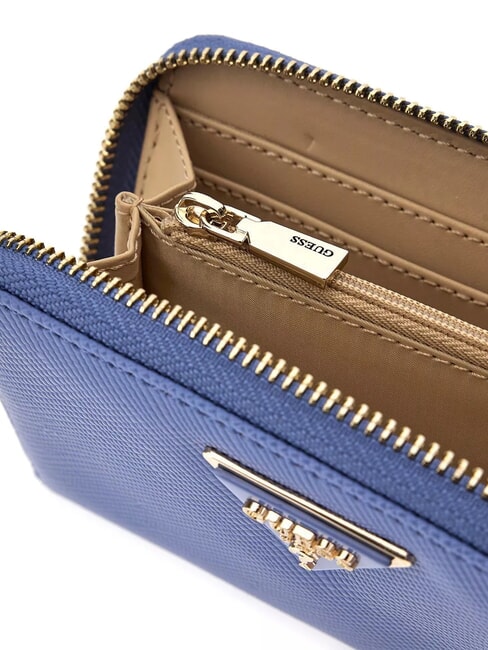 LAUREL  Medium zip around wallet stormy blue - Women’s Wallets