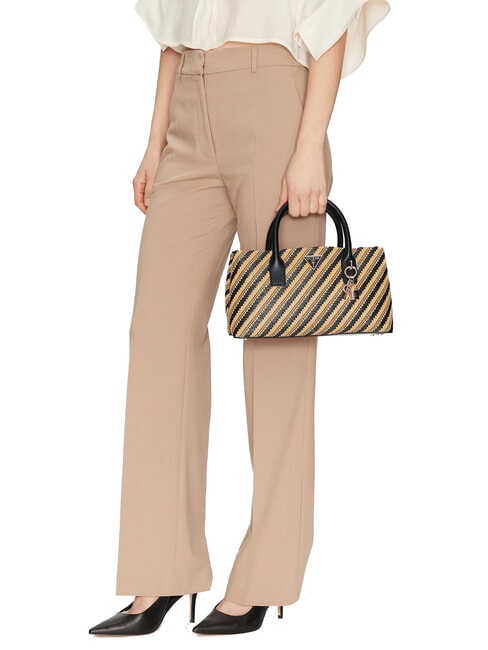 SIMONA  Handbag, with shoulder strap natural / black - Women’s Bags