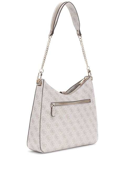 ZAMIRA  Shoulder bag dark taupe logo - Women&rsquo;s Bags