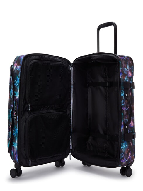 SPONTANEOUS M Medium trolley spectral orchid - Semi-rigid Trolley Cases