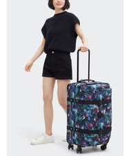 KIPLING SPONTANEOUS M Medium trolley spectral orchid - Semi-rigid Trolley Cases - 7