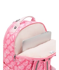 KIPLING SEOUL LAP Backpack with 15" laptop pocket adorable hearts - Backpacks & School and Leisure - 5