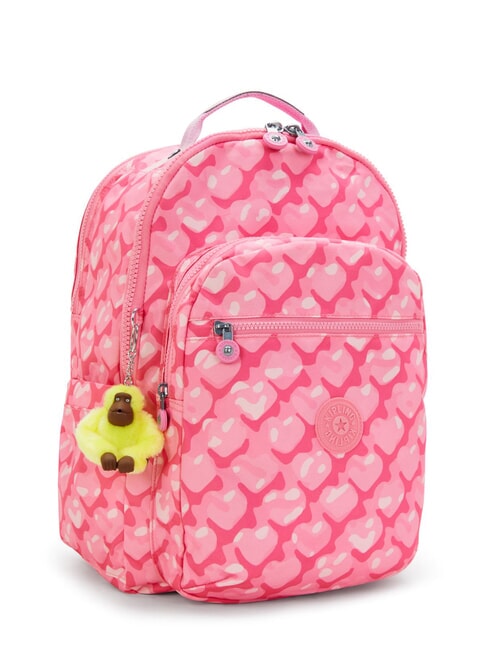 SEOUL COLLEGE Backpack with 15" laptop pocket adorable hearts - Backpacks & School and Leisure