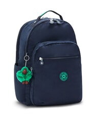 KIPLING SEOUL Backpack with 15" laptop pocket blue green block - Backpacks & School and Leisure - 2