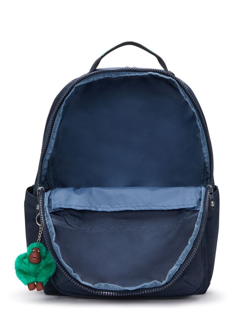 SEOUL Backpack with 15" laptop pocket blue green block - Backpacks & School and Leisure