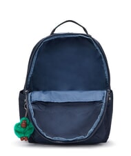 KIPLING SEOUL Backpack with 15" laptop pocket blue green block - Backpacks & School and Leisure - 7