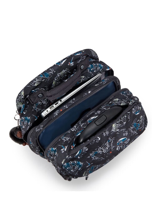 SARI Trolley backpack printed jungle fun race - Backpack trolleys