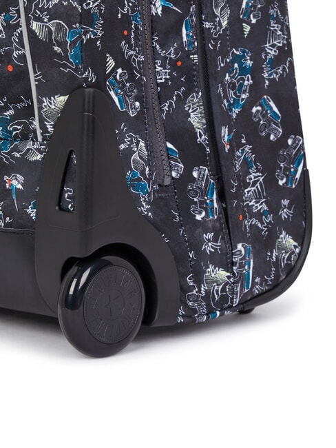 SARI Trolley backpack printed jungle fun race - Backpack trolleys