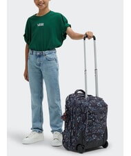 KIPLING SARI Trolley backpack printed jungle fun race - Backpack trolleys - 6