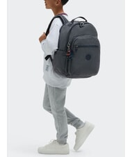 KIPLING SEOUL COLLEGE Backpack with 15" laptop pocket marinenavy - Backpacks & School and Leisure - 8