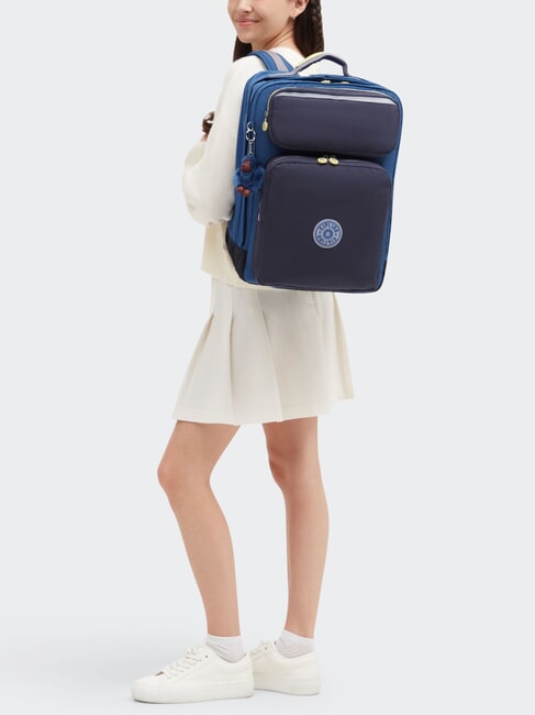 SCOTTY Large backpack for 15" pc fantasy blue block - Backpacks & School and Leisure