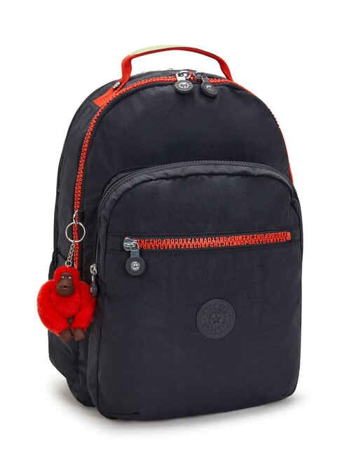 SEOUL LAP Backpack with 15" laptop pocket iron letter fun - Backpacks & School and Leisure