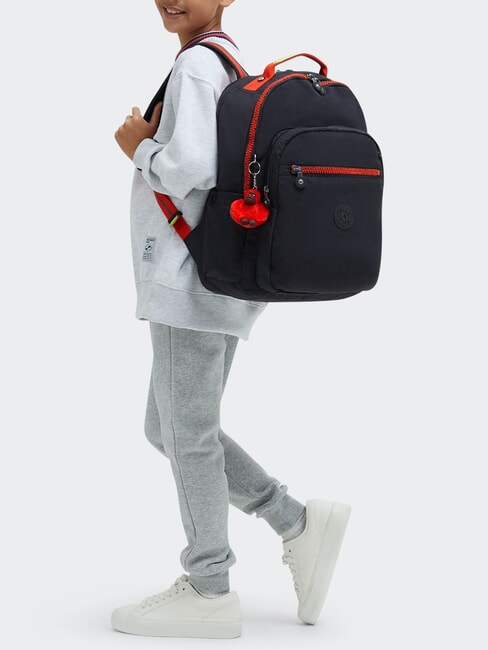 SEOUL LAP Backpack with 15" laptop pocket iron letter fun - Backpacks & School and Leisure