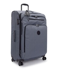 KIPLING NEW YOURI SPIN L Large size trolley signature print - Semi-rigid Trolley Cases - 3