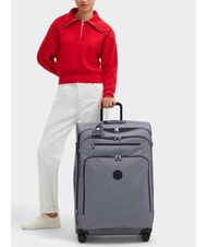 KIPLING NEW YOURI SPIN L Large size trolley signature print - Semi-rigid Trolley Cases - 7
