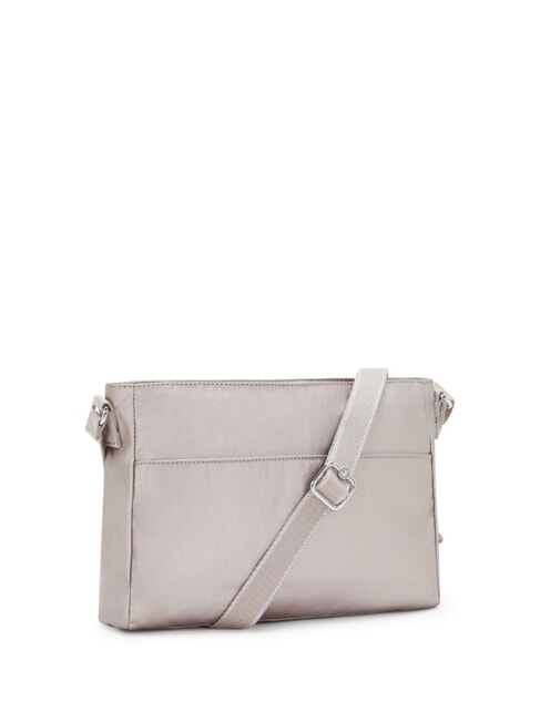 NEW ANGIE Multi-pocket shoulder bag metalglow - Women’s Bags